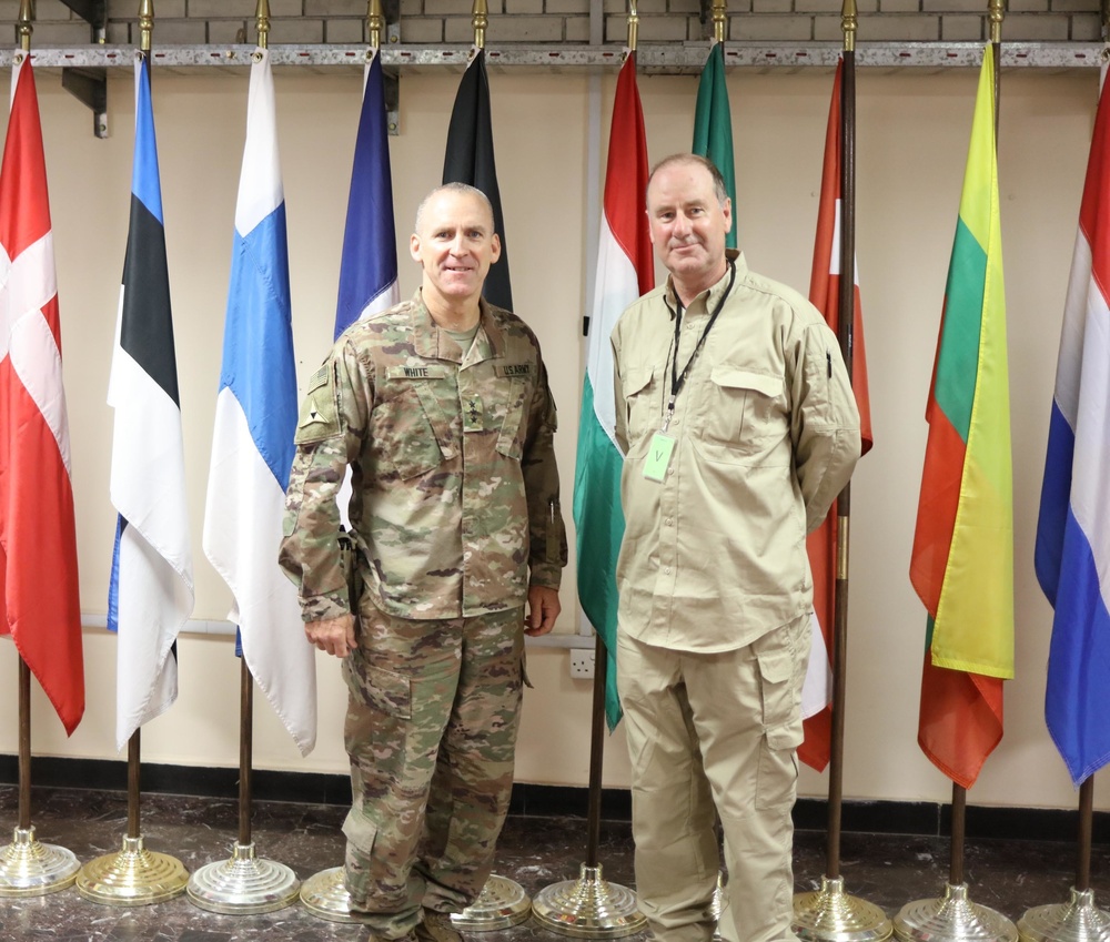 New Zealand Secretary of Defence, Mr. Andrew Bridgman Visits Joint Task Force in Iraq