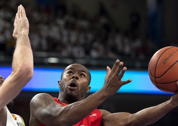 2019 CISM Miilitary World Games Men's Bastketball Team Wins Silver