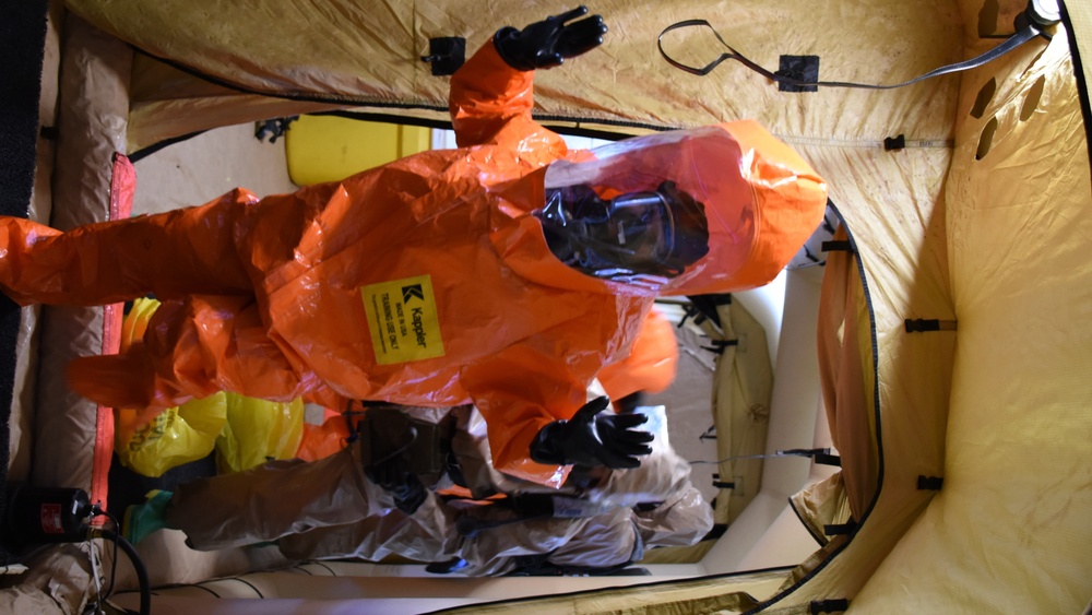 43rd Civil Support Team conducts hazmat training