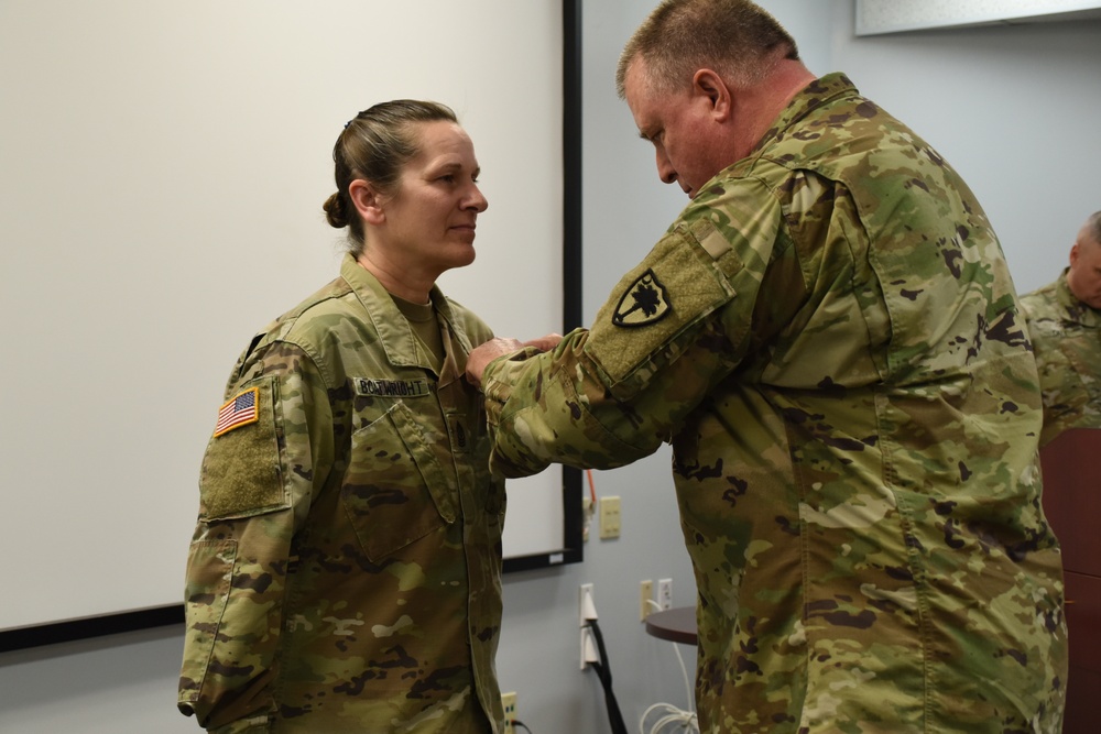 Sgt. Maj. Karen Boatwright retirement ceremony