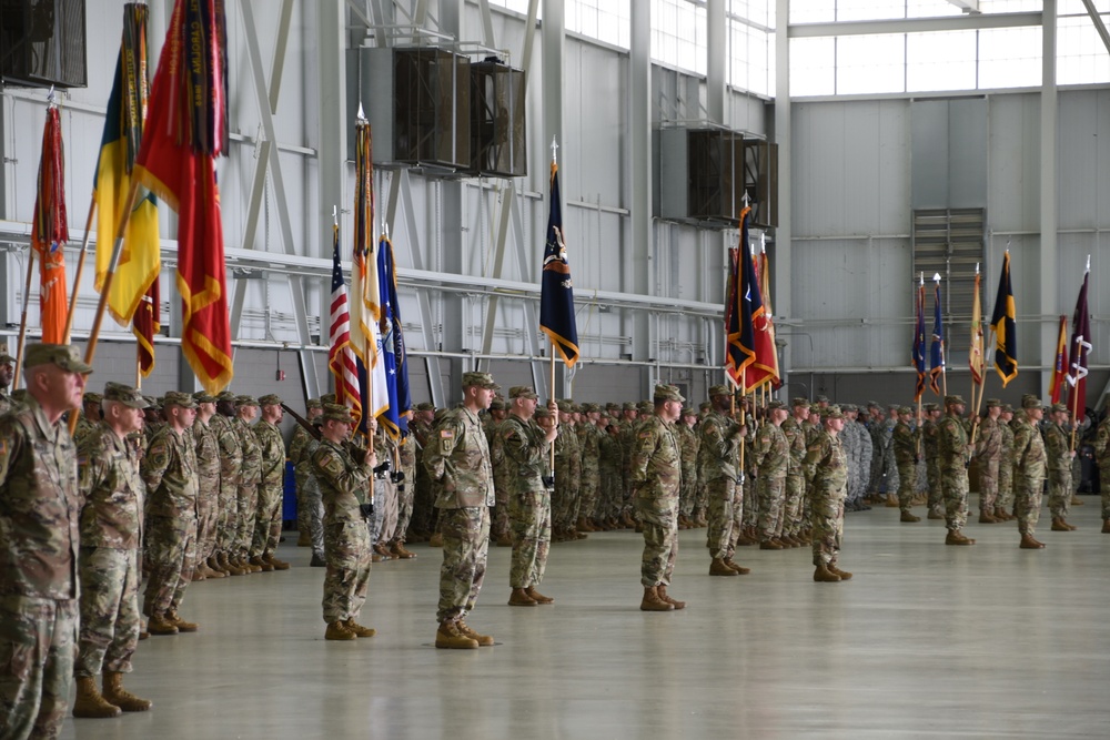 Adjutant General Change of Command ceremony