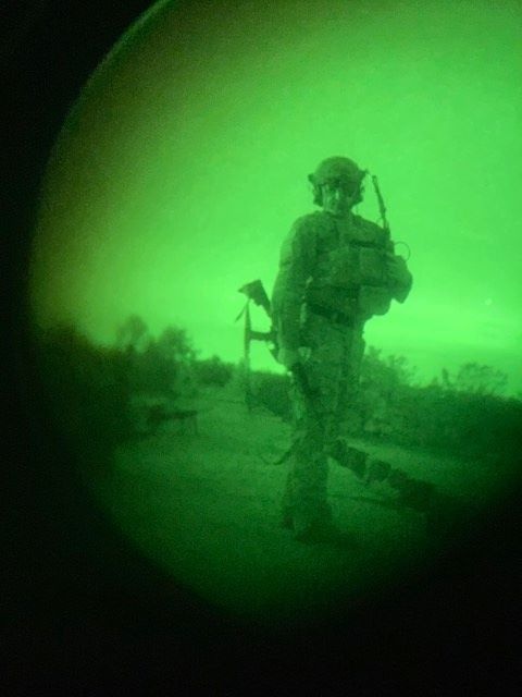 4-118th Combined Arms Battalion conducts dismounted team training