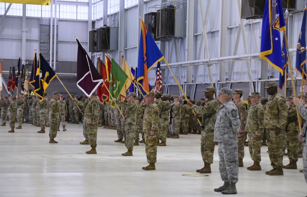 Adjutant General Change of Command ceremony