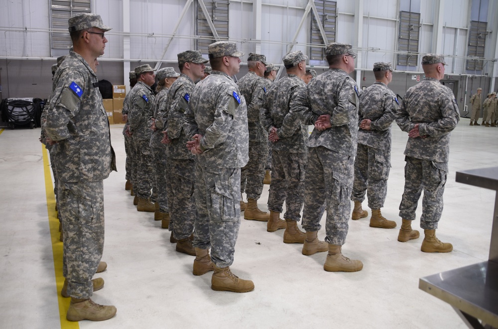 Adjutant General Change of Command ceremony