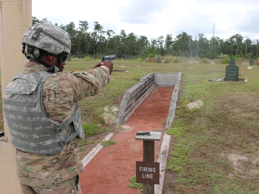 50th Regional Support Group Conducts Individual Weapons Qualification