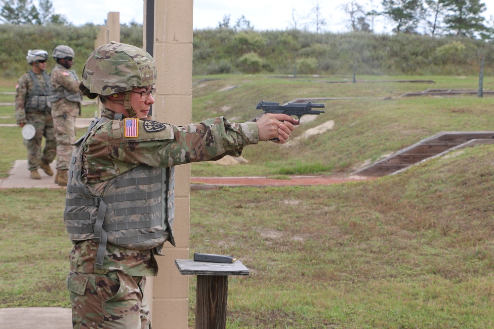 50th Regional Support Group Conducts Individual Weapons Qualification