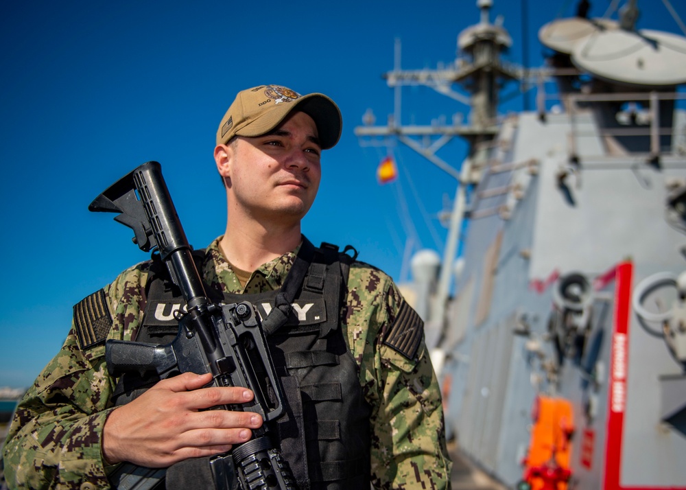 USS Bainbridge Deployment