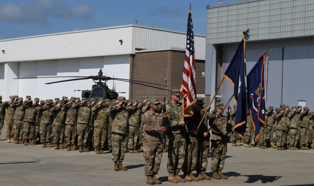 1-151st Attack Reconnaissance Battalion change of command ceremony