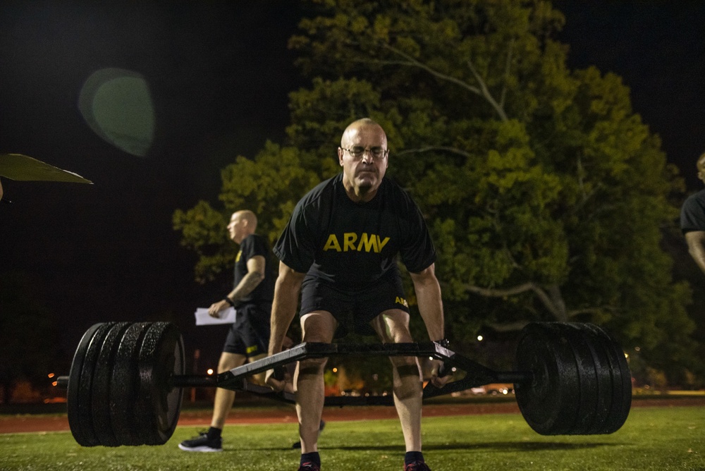 Top senior enlisted leaders across Army Reserve take on ACFT