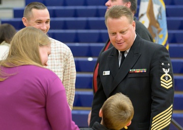 US Navy Band visits Wattsburgh, Pa.
