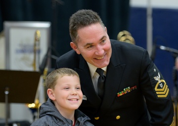 US Navy Band visits Wattsburgh, Pa.