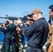 USS Harpers Ferry Conducts Small Arms Gun Shoot