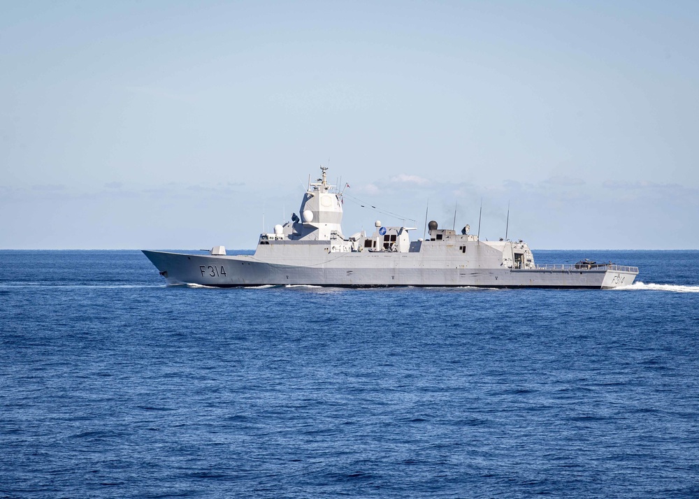 HNoMS Thor Heyerdahl Transits the Atlantic Ocean