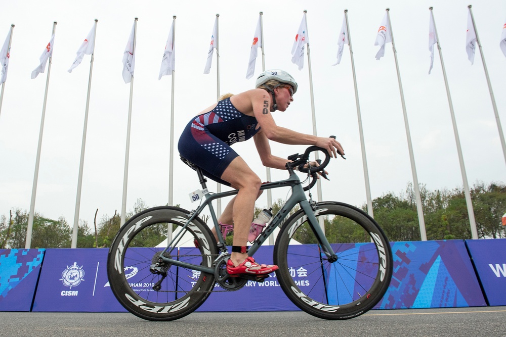 Triathlete Wins Gold In 2019 CISM Military World Games
