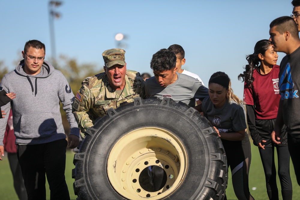 Future Soldiers, cadets learn about the Army at branch day event