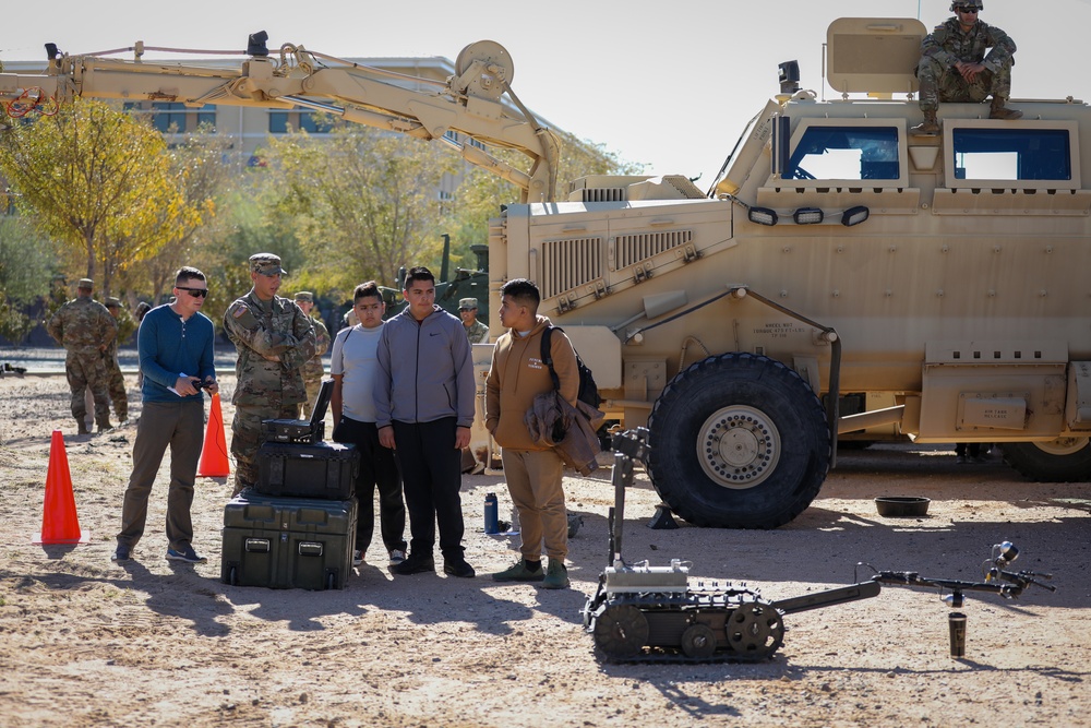 Future Soldiers, cadets learn about the Army at branch day event