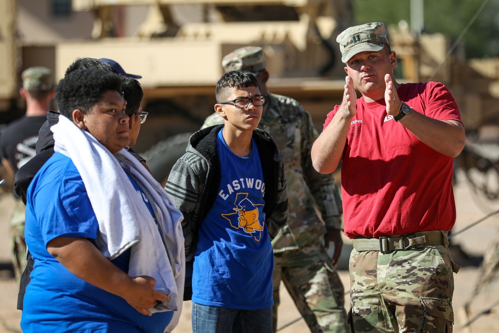 Future Soldiers, cadets learn about the Army at branch day event