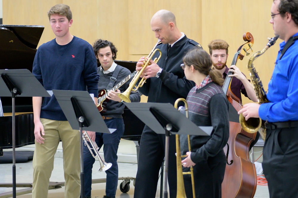 Navy Band visits State University of New York, Fredonia