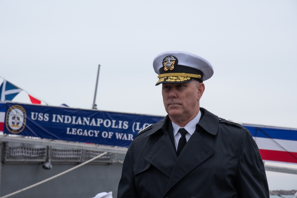 USS Indianapolis commissioned
