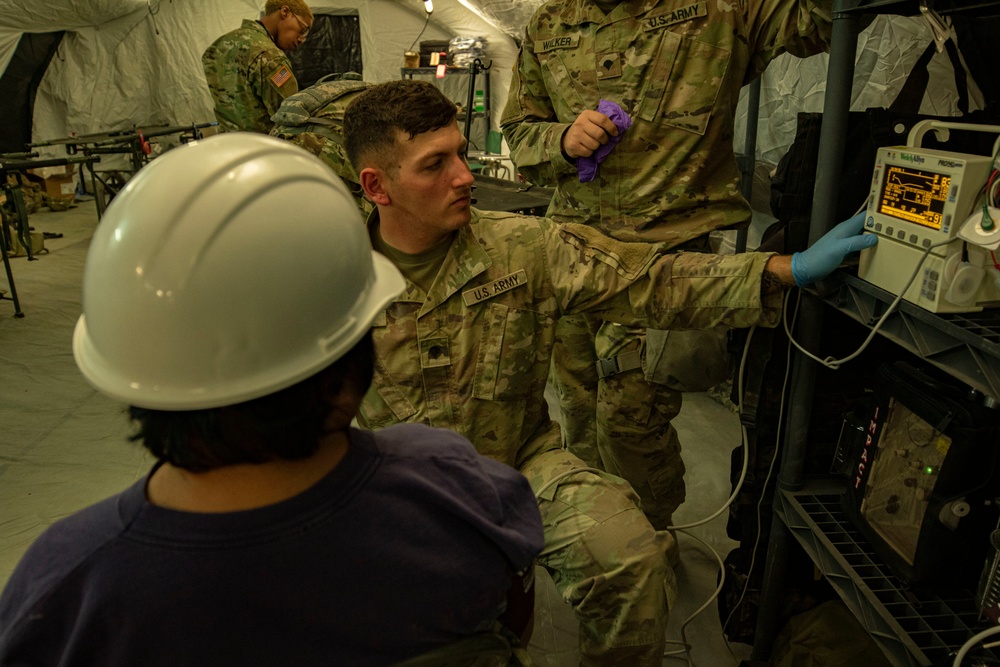 One Call Away: Medical Teams Answer the Call During Emergency Deployment Readiness Exercise