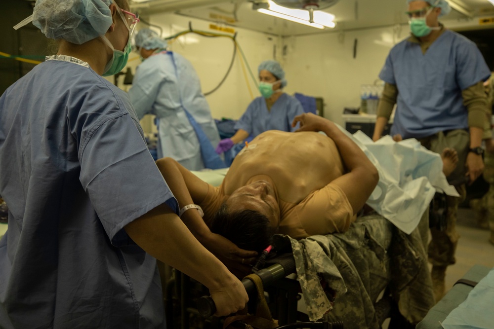 One Call Away: Medical Teams Answer the Call During Emergency Deployment Readiness Exercise