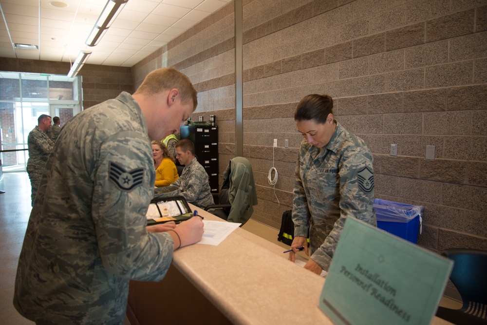 151st Air Refueling Wing conducts mobility training