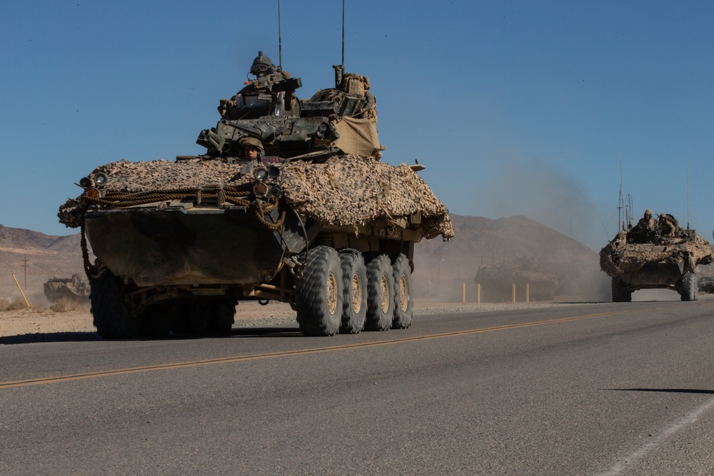 JUMP Platoon Marines prepare for a convoy