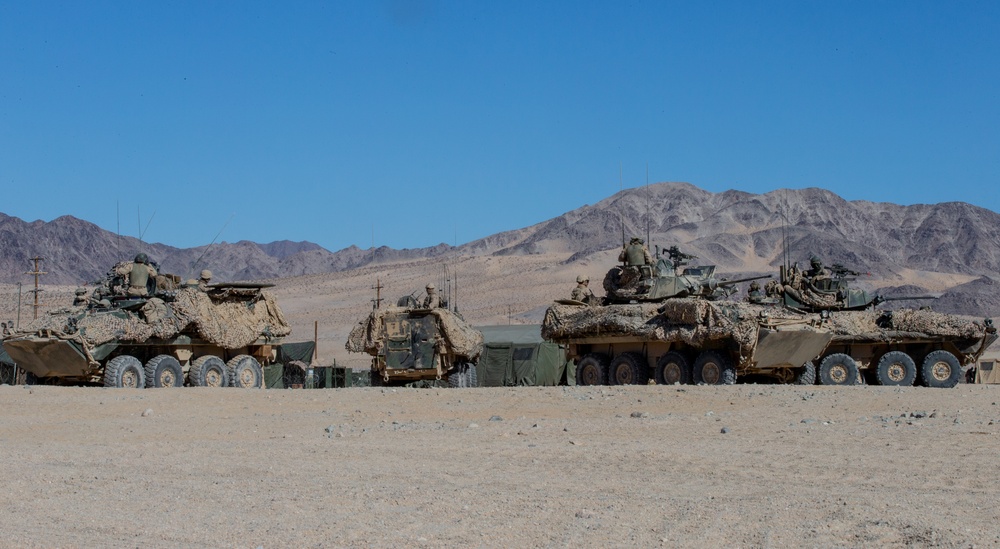 JUMP Platoon Marines prepare for a convoy