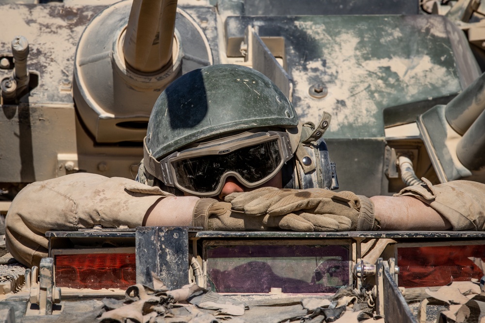 JUMP Platoon Marines prepare for a convoy