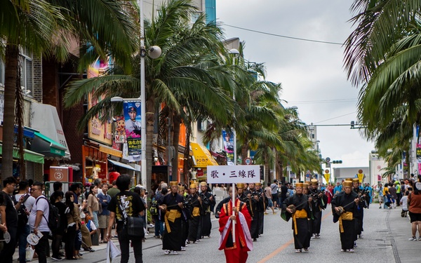 Okinawa local and US communities celebrate Ryukyu Dynasty Parade together