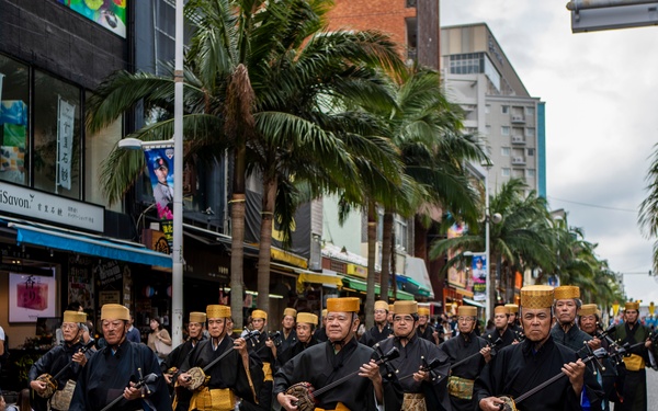 Okinawa local and US communities celebrate Ryukyu Dynasty Parade together