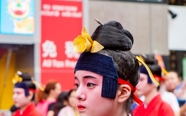 Okinawa local and US communities celebrate Ryukyu Dynasty Parade together