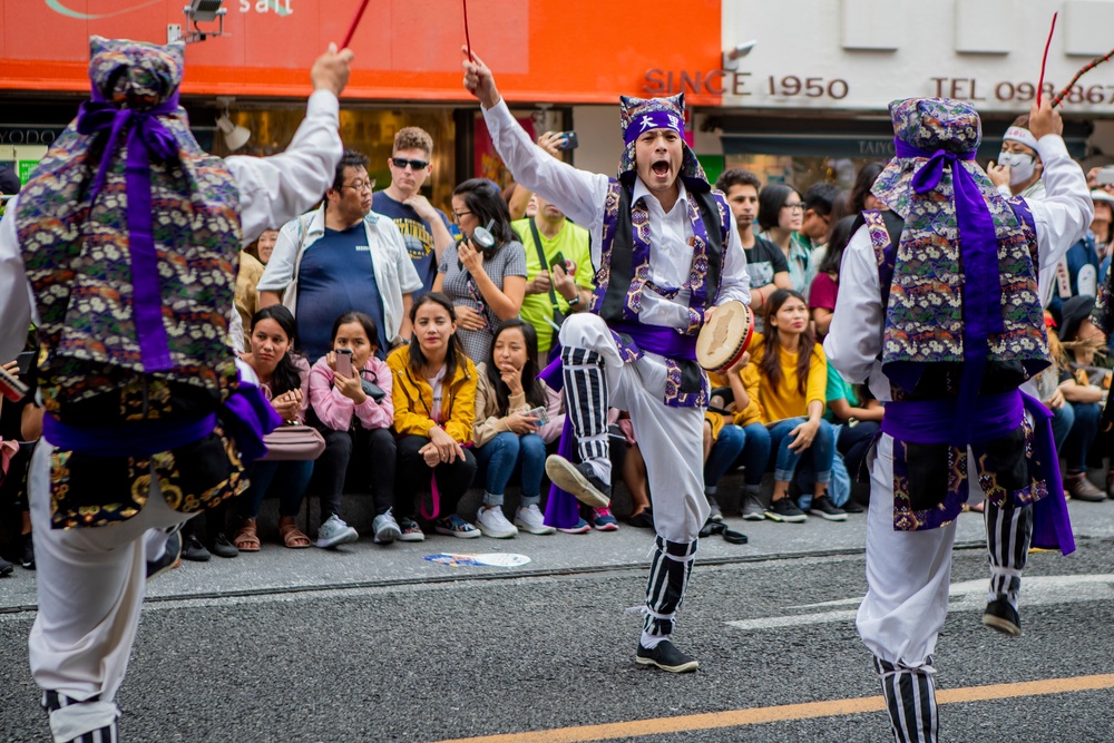 Okinawa local and US communities celebrate Ryukyu Dynasty Parade together