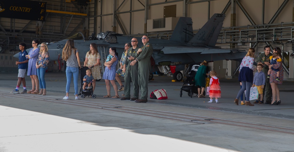 CVW-5 returns home from operations out at sea