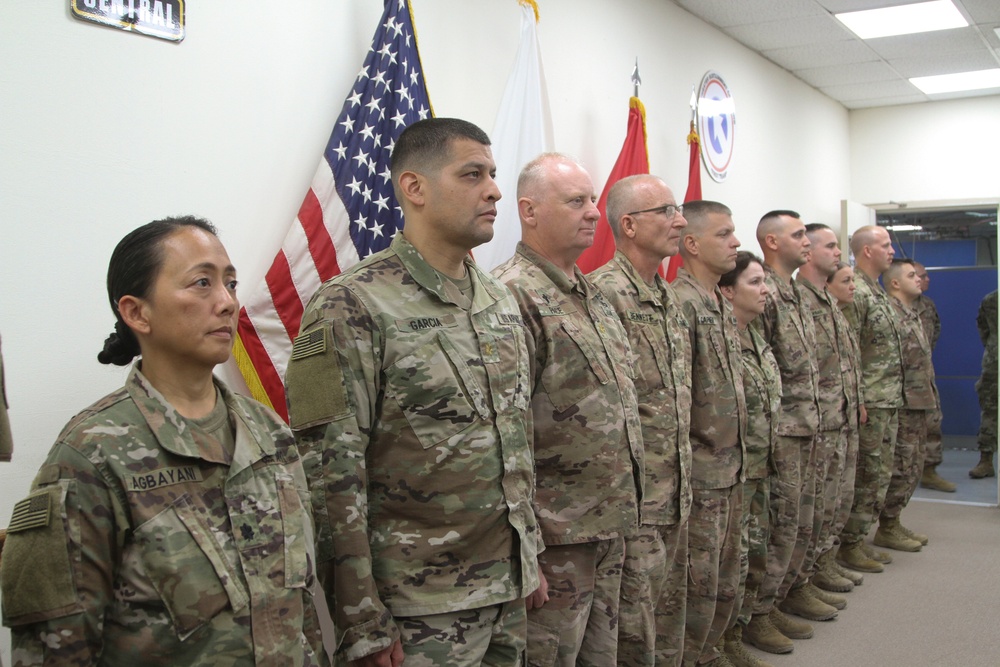 103rd ESC Patching Ceremony