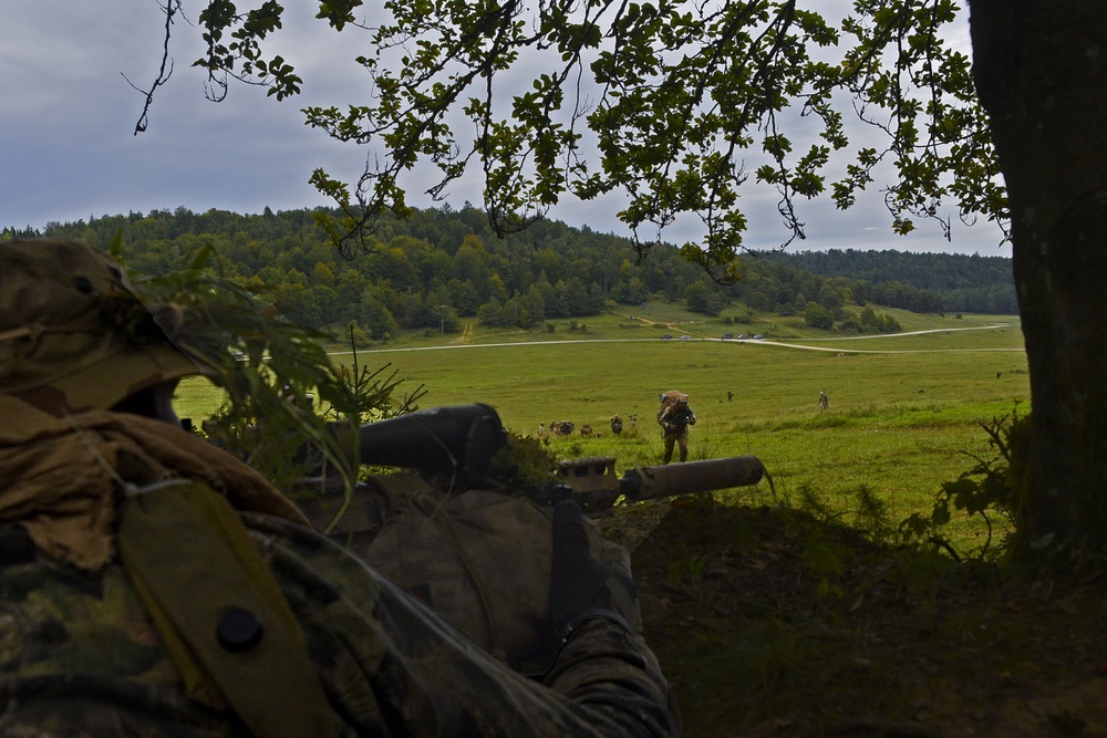 Multinational SOF and Sky Soldiers combine unconventional and conventional warfare at Saber Junction 19