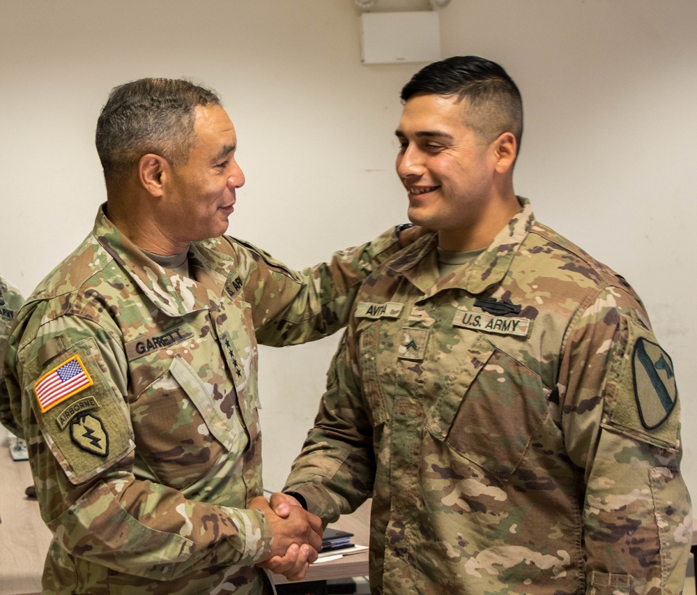 FORSCOM Commander visits MKAB