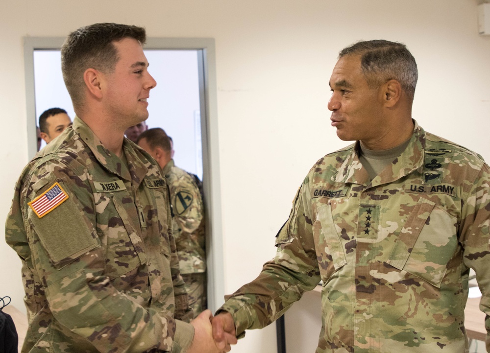 FORSCOM Commander visits MKAB