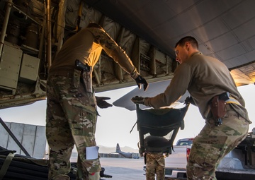 455th EAES transports patients around the AOR