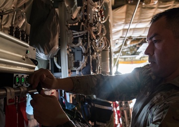 455th EAES transports patients around the AOR