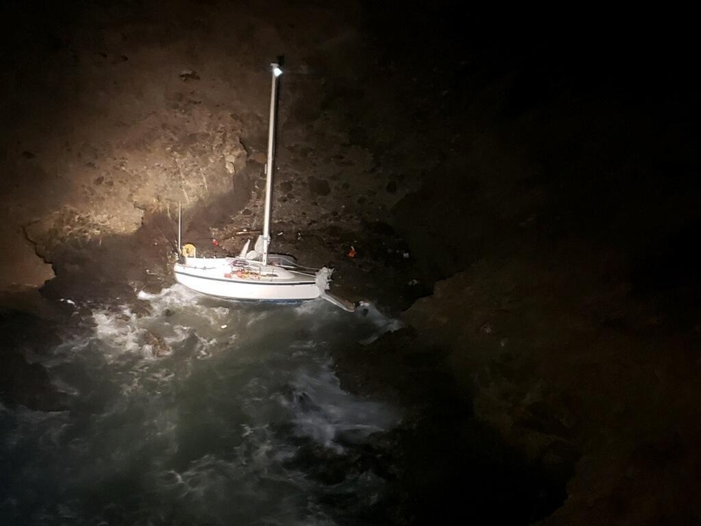 Coast Guard Rescues Mariner Near Santa Cruz Island