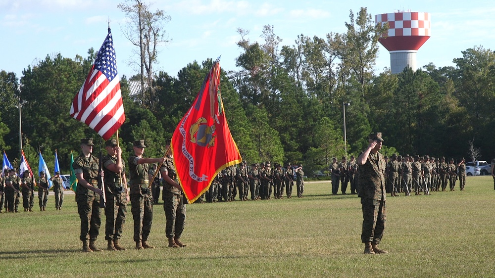 Combat Logistics Regiment 27 Relief and Appointment