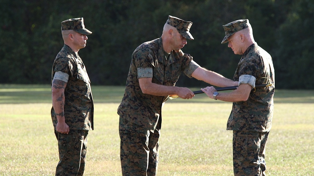 Combat Logistics Regiment 27 Relief and Appointment