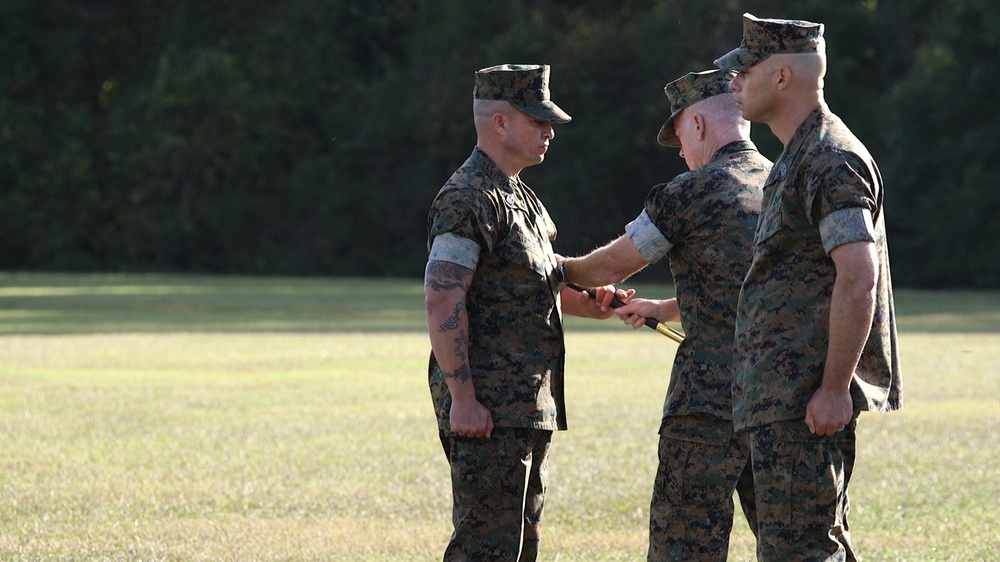 Combat Logistics Regiment 27 Relief and Appointment