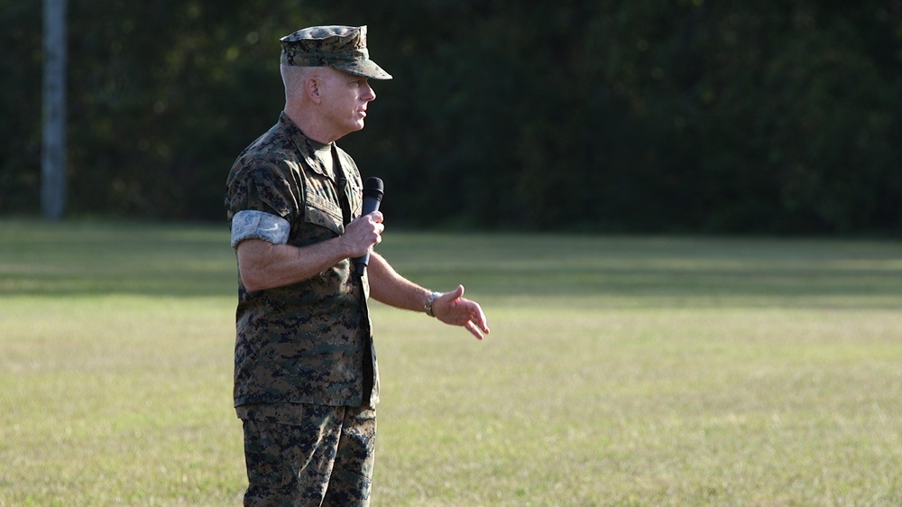 Combat Logistics Regiment 27 Relief and Appointment