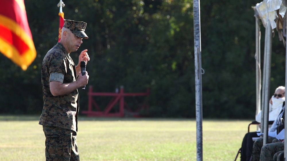 Combat Logistics Regiment 27 Relief and Appointment