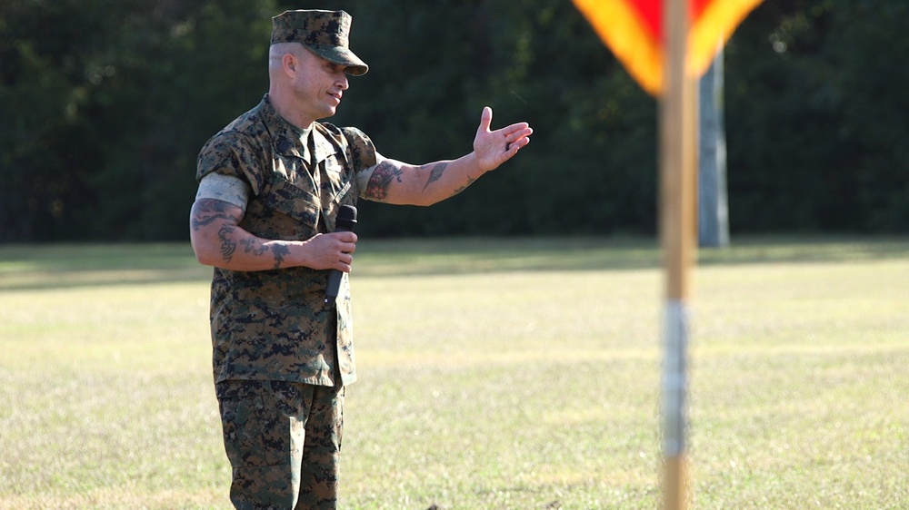 Combat Logistics Regiment 27 Relief and Appointment