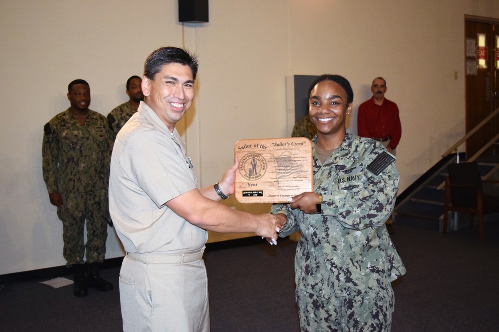 ABF1 (AW/SW/IW/MTS) Jahara Davis Named Senior Sailor of the Year (SSOY)