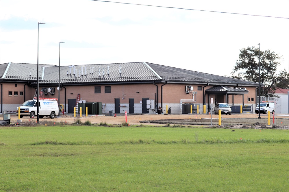 Dining facility construction at Fort McCoy