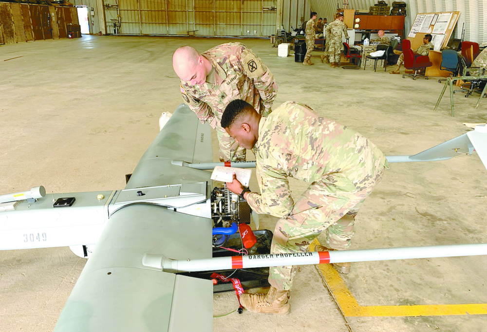 Fort Polk UAS platoon sets standard for annual flight hours